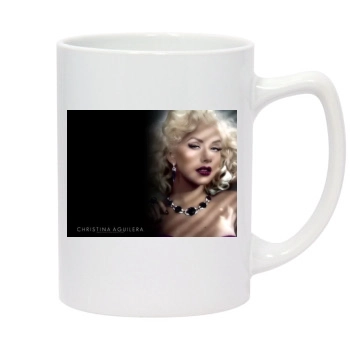 Christina Aguilera 14oz White Statesman Mug