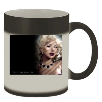 Christina Aguilera Color Changing Mug