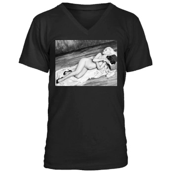 Christina Aguilera Men's V-Neck T-Shirt