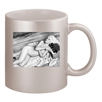 Christina Aguilera 11oz Metallic Silver Mug