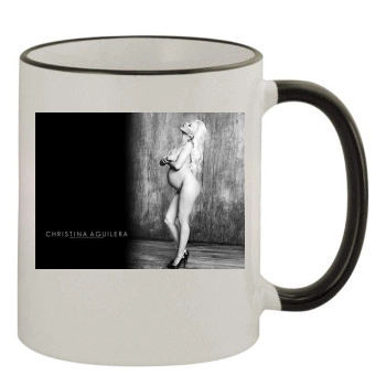 Christina Aguilera 11oz Colored Rim & Handle Mug