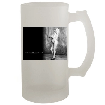 Christina Aguilera 16oz Frosted Beer Stein