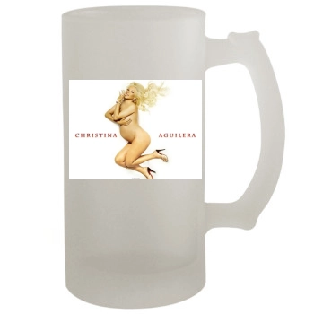 Christina Aguilera 16oz Frosted Beer Stein