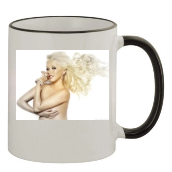 Christina Aguilera 11oz Colored Rim & Handle Mug