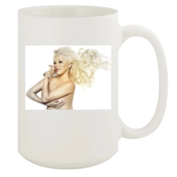 Christina Aguilera 15oz White Mug