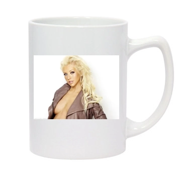 Christina Aguilera 14oz White Statesman Mug