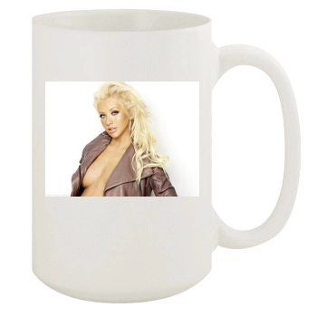 Christina Aguilera 15oz White Mug