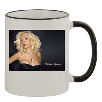 Christina Aguilera 11oz Colored Rim & Handle Mug