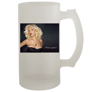 Christina Aguilera 16oz Frosted Beer Stein