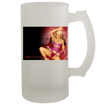 Christina Aguilera 16oz Frosted Beer Stein