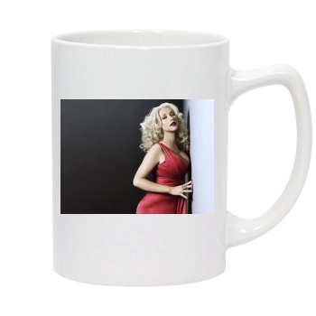 Christina Aguilera 14oz White Statesman Mug