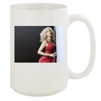 Christina Aguilera 15oz White Mug