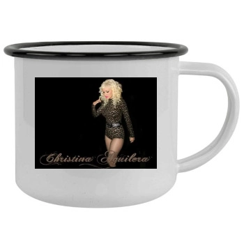 Christina Aguilera Camping Mug