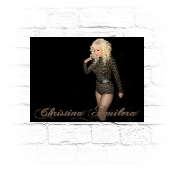 Christina Aguilera Metal Wall Art