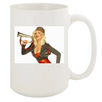 Christina Aguilera 15oz White Mug