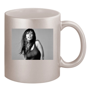 Christina Aguilera 11oz Metallic Silver Mug