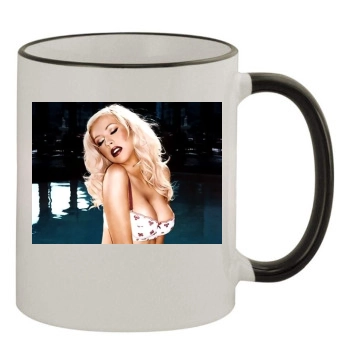 Christina Aguilera 11oz Colored Rim & Handle Mug