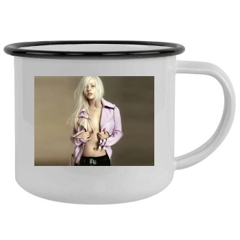 Christina Aguilera Camping Mug