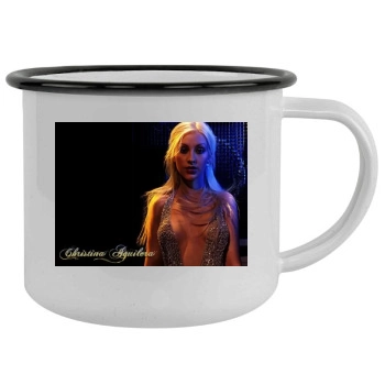 Christina Aguilera Camping Mug