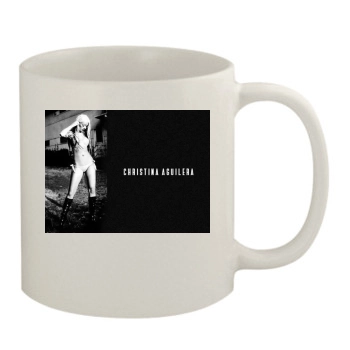 Christina Aguilera 11oz White Mug