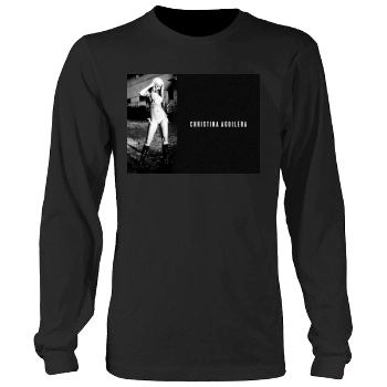 Christina Aguilera Men's Heavy Long Sleeve TShirt