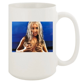 Christina Aguilera 15oz White Mug