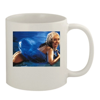 Christina Aguilera 11oz White Mug