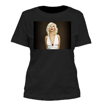 Christina Aguilera Women's Cut T-Shirt