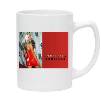 Christina Aguilera 14oz White Statesman Mug