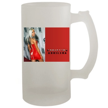 Christina Aguilera 16oz Frosted Beer Stein