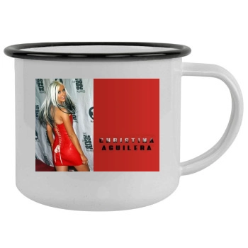 Christina Aguilera Camping Mug