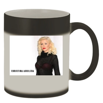 Christina Aguilera Color Changing Mug