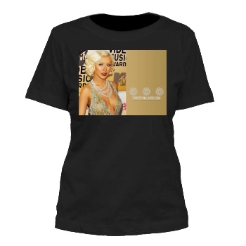 Christina Aguilera Women's Cut T-Shirt