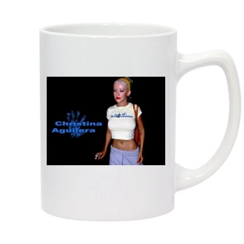 Christina Aguilera 14oz White Statesman Mug