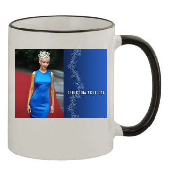 Christina Aguilera 11oz Colored Rim & Handle Mug