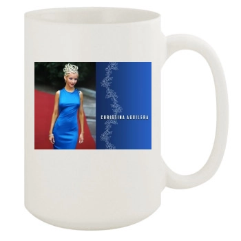 Christina Aguilera 15oz White Mug