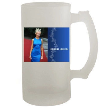 Christina Aguilera 16oz Frosted Beer Stein