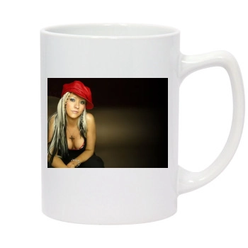 Christina Aguilera 14oz White Statesman Mug