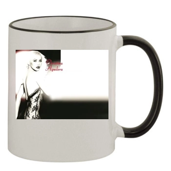 Christina Aguilera 11oz Colored Rim & Handle Mug