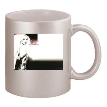 Christina Aguilera 11oz Metallic Silver Mug