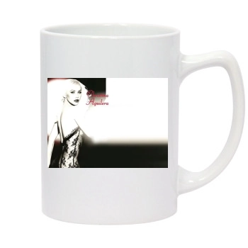 Christina Aguilera 14oz White Statesman Mug