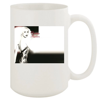 Christina Aguilera 15oz White Mug