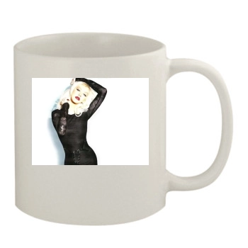 Christina Aguilera 11oz White Mug