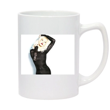 Christina Aguilera 14oz White Statesman Mug