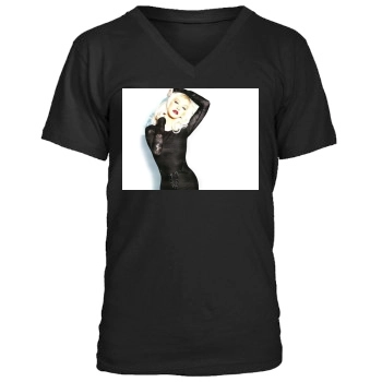 Christina Aguilera Men's V-Neck T-Shirt