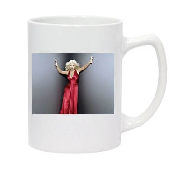 Christina Aguilera 14oz White Statesman Mug