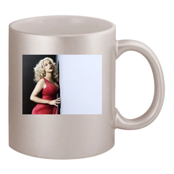 Christina Aguilera 11oz Metallic Silver Mug