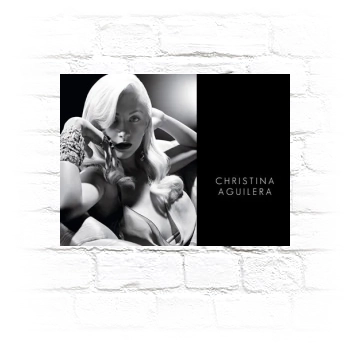 Christina Aguilera Metal Wall Art