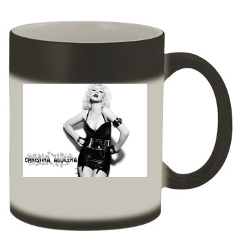 Christina Aguilera Color Changing Mug