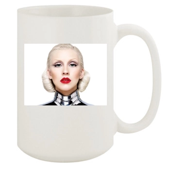 Christina Aguilera 15oz White Mug